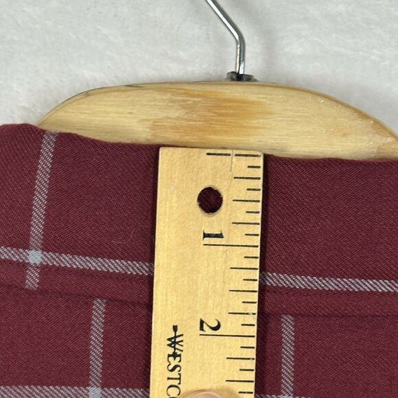 Dixxon The Underground Flannel Men’s Size Large Long Sleeve Pearl Snap Red NWOT - Picture 7 of 16